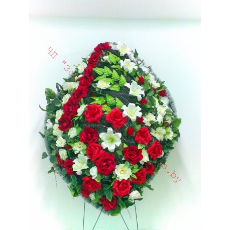 Венок ритуальный КВ 18-2