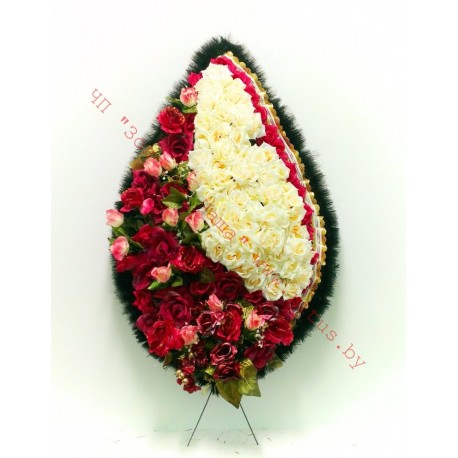 Венок ритуальный КВ 10-2