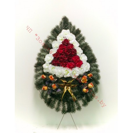 Венок ритуальный КВ 17-1