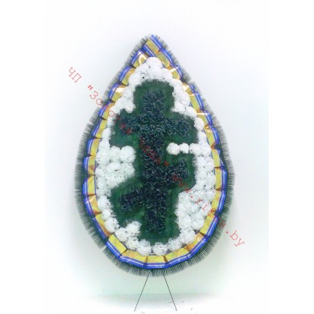 Венок ритуальный КВ 10-6